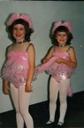 Vicki and I at a ballet recital when we were 4